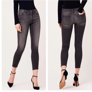 DL1961 Faded Gray Instasculpt Mid Rise Ankle skinny | SIZE 28